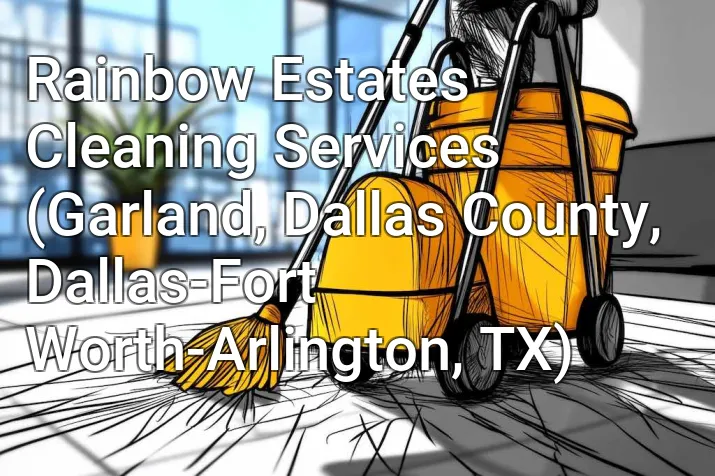 Rainbow Estates Cleaning Services (Garland, Dallas County, Dallas-Fort Worth-Arlington, TX)