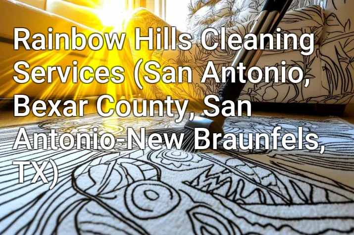 Rainbow Hills Cleaning Services (San Antonio, Bexar County, San Antonio-New Braunfels, TX)