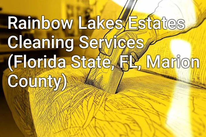 Rainbow Lakes Estates Cleaning Services (Florida State, FL, Marion County)