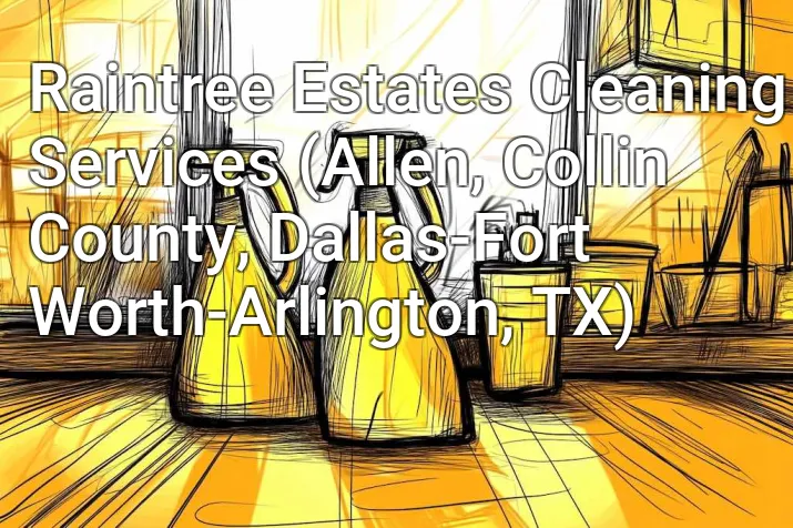 Raintree Estates Cleaning Services (Allen, Collin County, Dallas-Fort Worth-Arlington, TX)