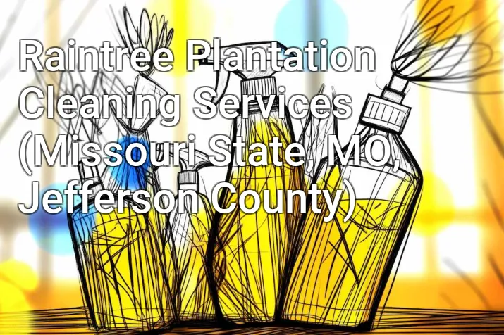 Raintree Plantation Cleaning Services (Missouri State, MO, Jefferson County)
