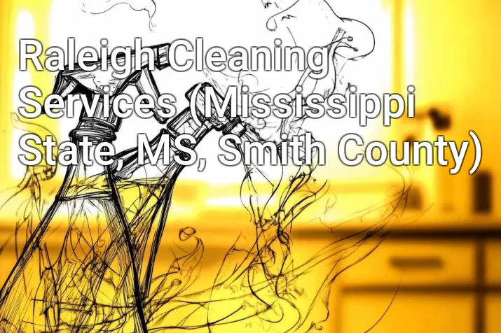Raleigh Cleaning Services (Mississippi State, MS, Smith County)