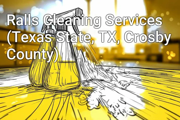 Ralls Cleaning Services (Texas State, TX, Crosby County)
