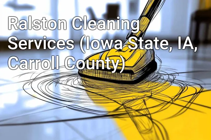 Ralston Cleaning Services (Iowa State, IA, Carroll County)