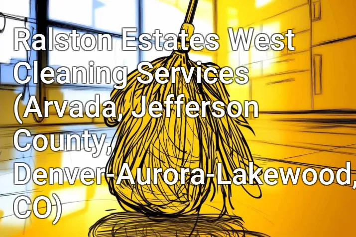 Ralston Estates West Cleaning Services (Arvada, Jefferson County, Denver-Aurora-Lakewood, CO)
