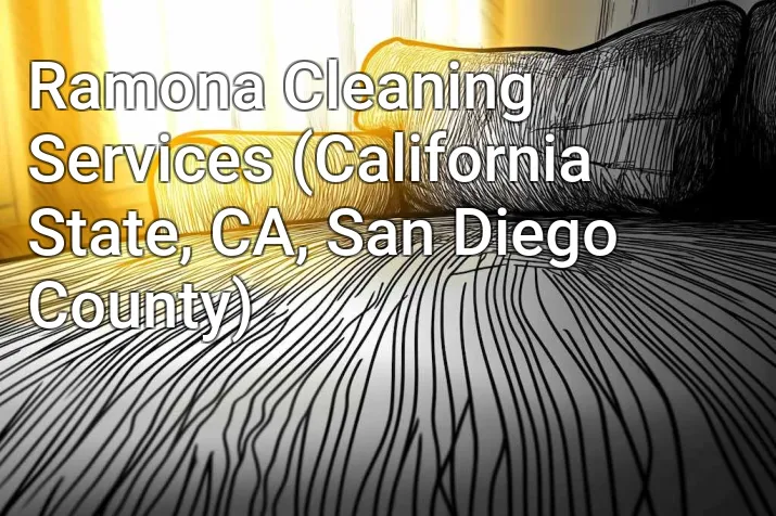Ramona Cleaning Services (California State, CA, San Diego County)