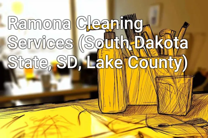 Ramona Cleaning Services (South Dakota State, SD, Lake County)