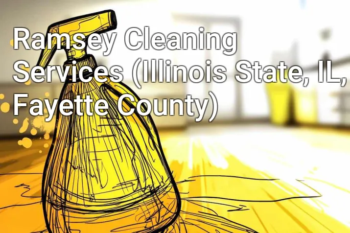 Ramsey Cleaning Services (Illinois State, IL, Fayette County)