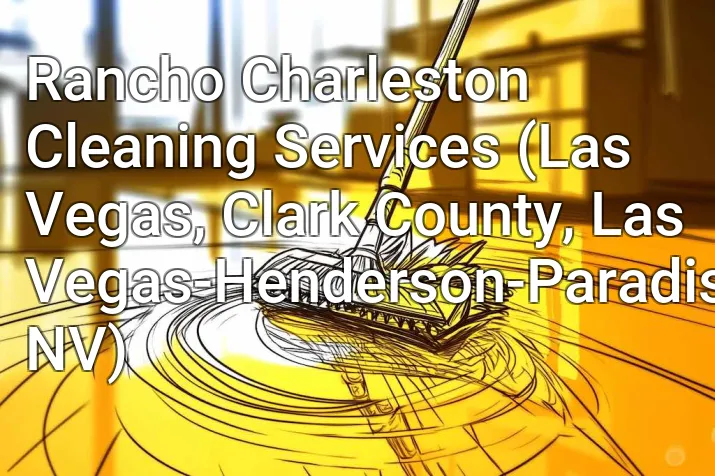 Rancho Charleston Cleaning Services (Las Vegas, Clark County, Las Vegas-Henderson-Paradise, NV)