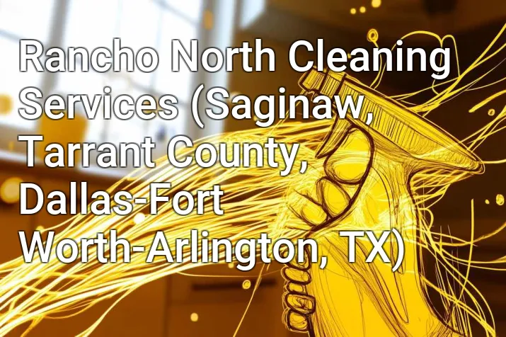 Rancho North Cleaning Services (Saginaw, Tarrant County, Dallas-Fort Worth-Arlington, TX)