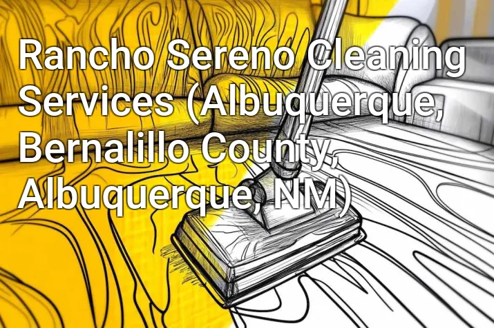 Rancho Sereno Cleaning Services (Albuquerque, Bernalillo County, Albuquerque, NM)