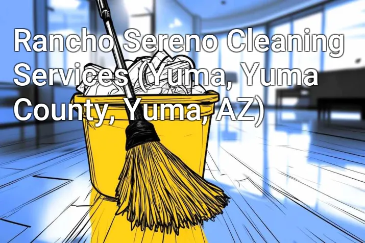 Rancho Sereno Cleaning Services (Yuma, Yuma County, Yuma, AZ)
