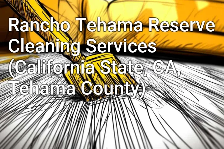 Rancho Tehama Reserve Cleaning Services (California State, CA, Tehama County)