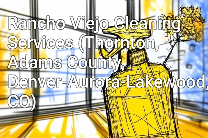 Rancho Viejo Cleaning Services (Thornton, Adams County, Denver-Aurora-Lakewood, CO)