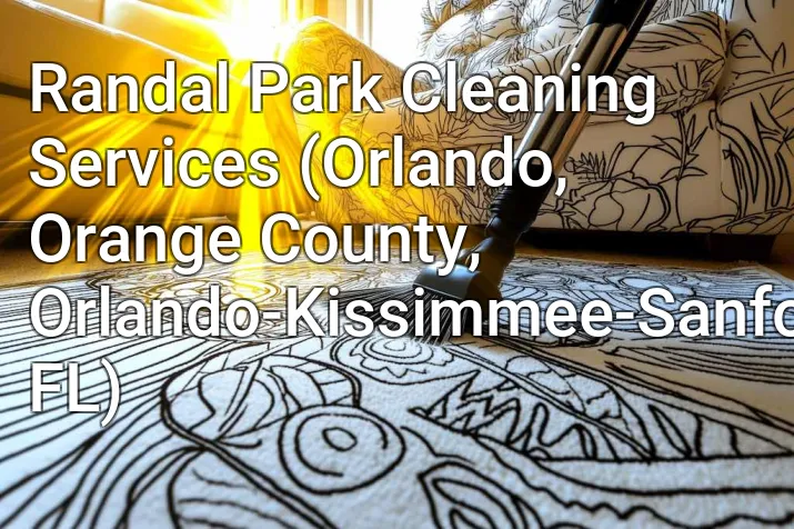 Randal Park Cleaning Services (Orlando, Orange County, Orlando-Kissimmee-Sanford, FL)