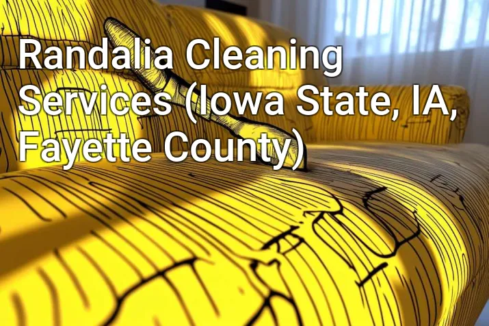 Randalia Cleaning Services (Iowa State, IA, Fayette County)