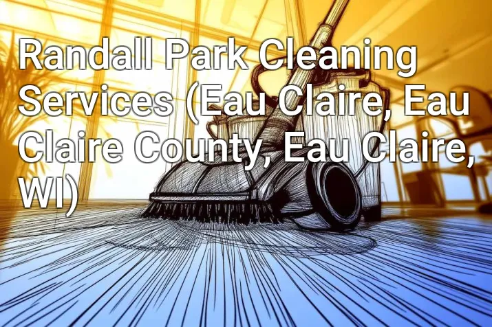 Randall Park Cleaning Services (Eau Claire, Eau Claire County, Eau Claire, WI)