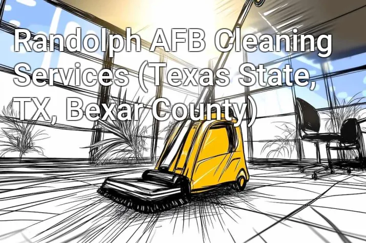 Randolph AFB Cleaning Services (Texas State, TX, Bexar County)