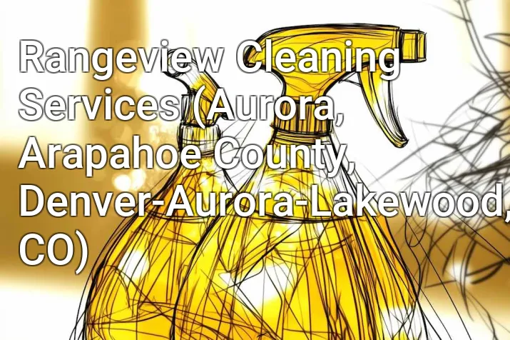 Rangeview Cleaning Services (Aurora, Arapahoe County, Denver-Aurora-Lakewood, CO)