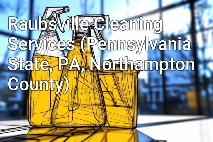 Raubsville Cleaning Services (Pennsylvania State, PA, Northampton County)