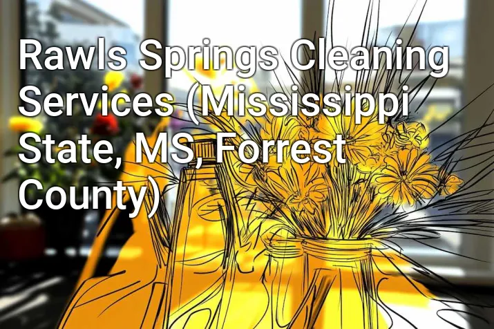 Rawls Springs Cleaning Services (Mississippi State, MS, Forrest County)