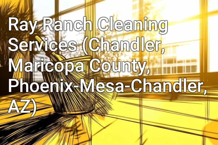 Ray Ranch Cleaning Services (Chandler, Maricopa County, Phoenix-Mesa-Chandler, AZ)