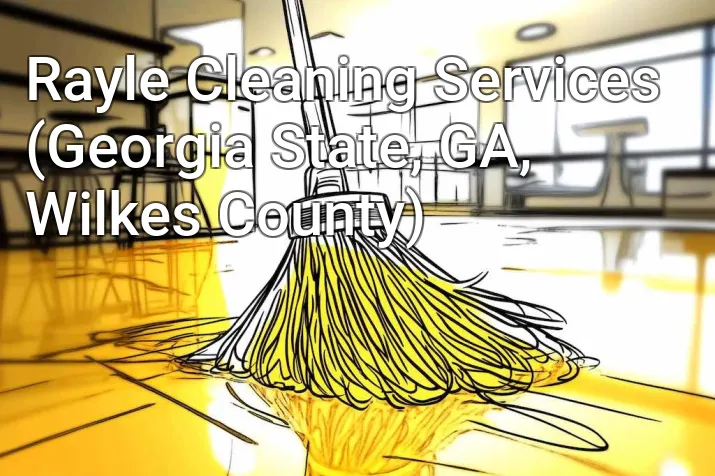 Rayle Cleaning Services (Georgia State, GA, Wilkes County)