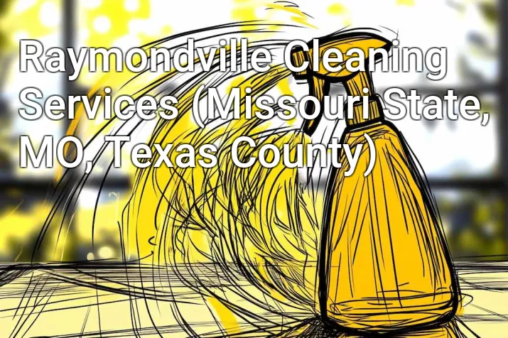Raymondville Cleaning Services (Missouri State, MO, Texas County)