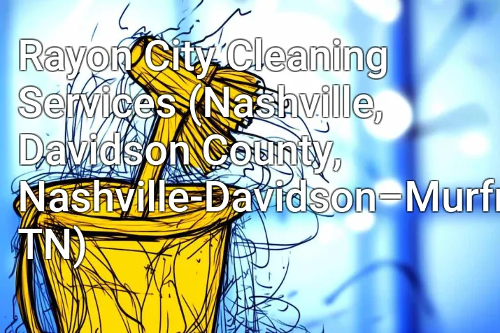 Rayon City Cleaning Services (Nashville, Davidson County, Nashville-Davidson–Murfreesboro–Franklin, TN)