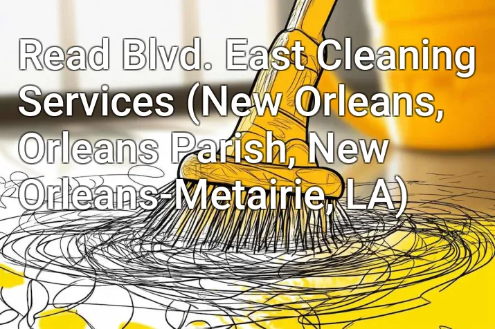 Read Blvd. East Cleaning Services (New Orleans, Orleans Parish, New Orleans-Metairie, LA)
