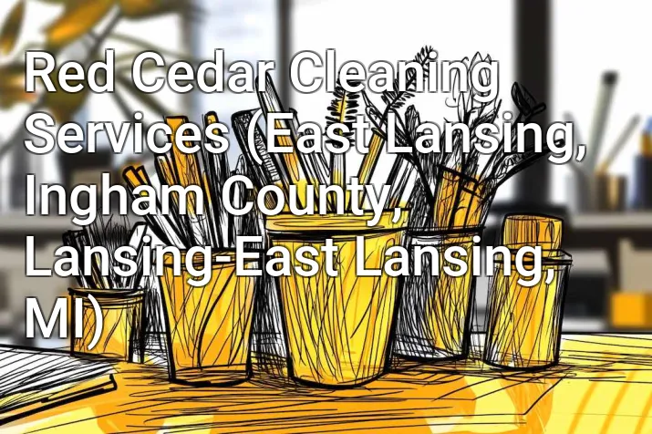 Red Cedar Cleaning Services (East Lansing, Ingham County, Lansing-East Lansing, MI)