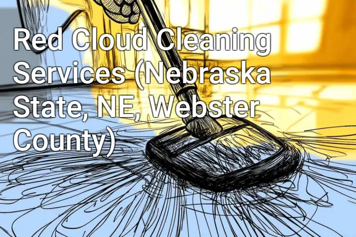Red Cloud Cleaning Services (Nebraska State, NE, Webster County)