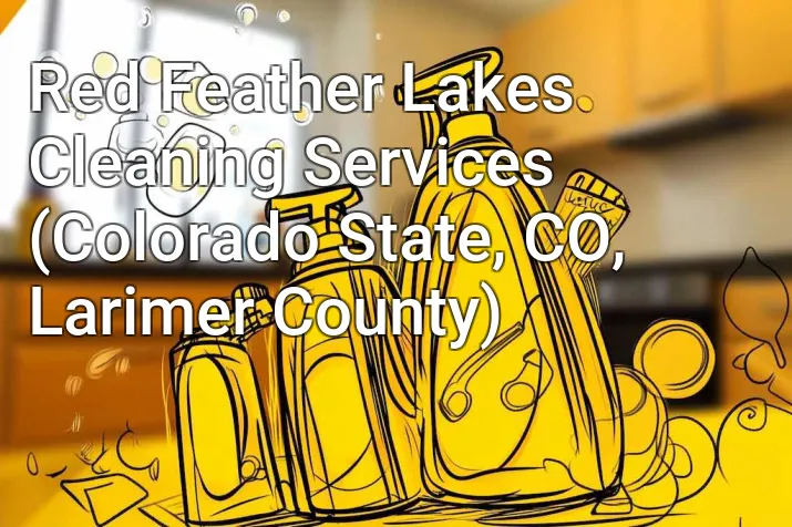 Red Feather Lakes Cleaning Services (Colorado State, CO, Larimer County)