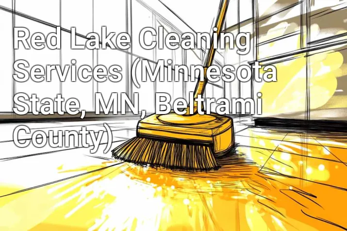 Red Lake Cleaning Services (Minnesota State, MN, Beltrami County)