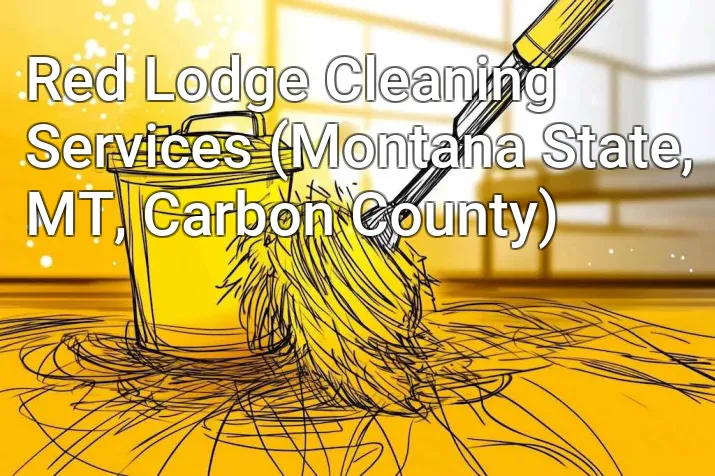 Red Lodge Cleaning Services (Montana State, MT, Carbon County)
