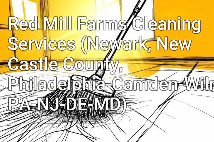 Red Mill Farms Cleaning Services (Newark, New Castle County, Philadelphia-Camden-Wilmington, PA-NJ-DE-MD)