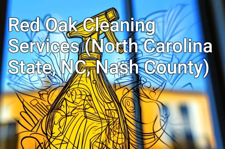 Red Oak Cleaning Services (North Carolina State, NC, Nash County)