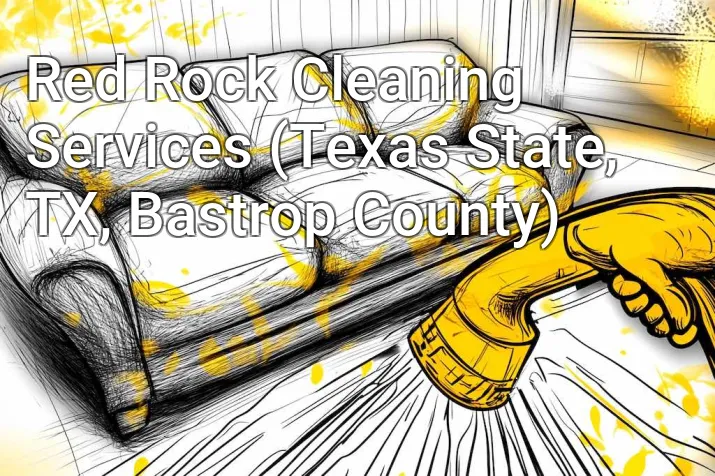 Red Rock Cleaning Services (Texas State, TX, Bastrop County)