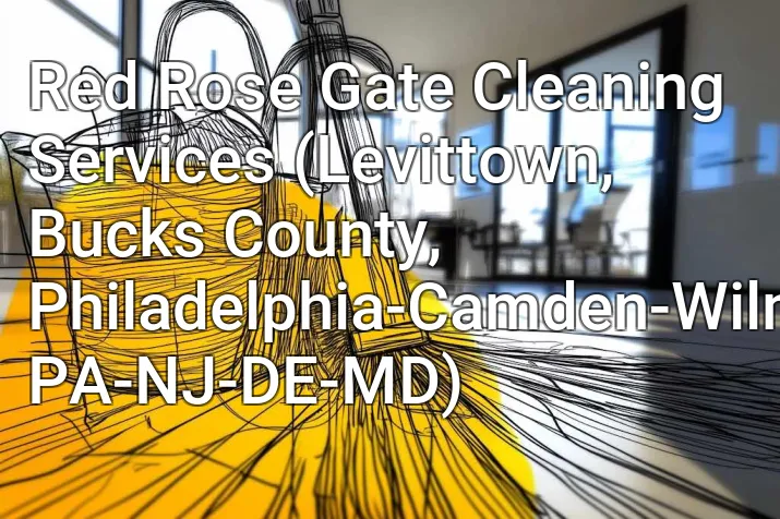 Red Rose Gate Cleaning Services (Levittown, Bucks County, Philadelphia-Camden-Wilmington, PA-NJ-DE-MD)