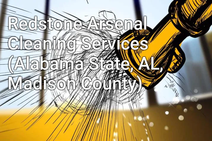 Redstone Arsenal Cleaning Services (Alabama State, AL, Madison County)