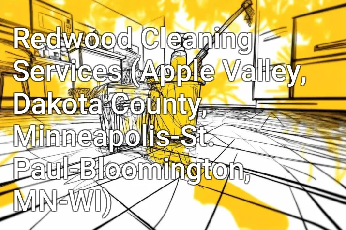 Redwood Cleaning Services (Apple Valley, Dakota County, Minneapolis-St. Paul-Bloomington, MN-WI)
