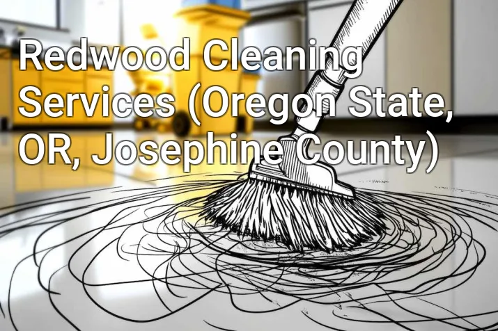 Redwood Cleaning Services (Oregon State, OR, Josephine County)