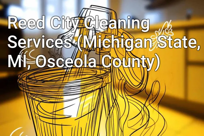 Reed City Cleaning Services (Michigan State, MI, Osceola County)