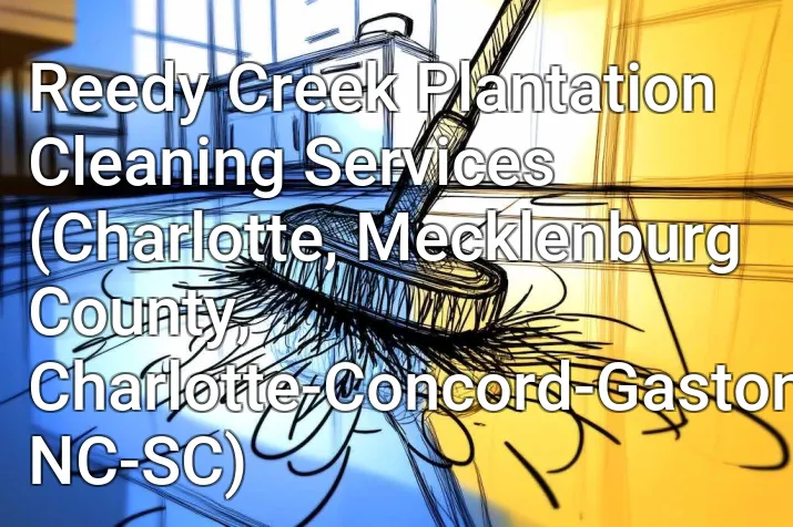 Reedy Creek Plantation Cleaning Services (Charlotte, Mecklenburg County, Charlotte-Concord-Gastonia, NC-SC)