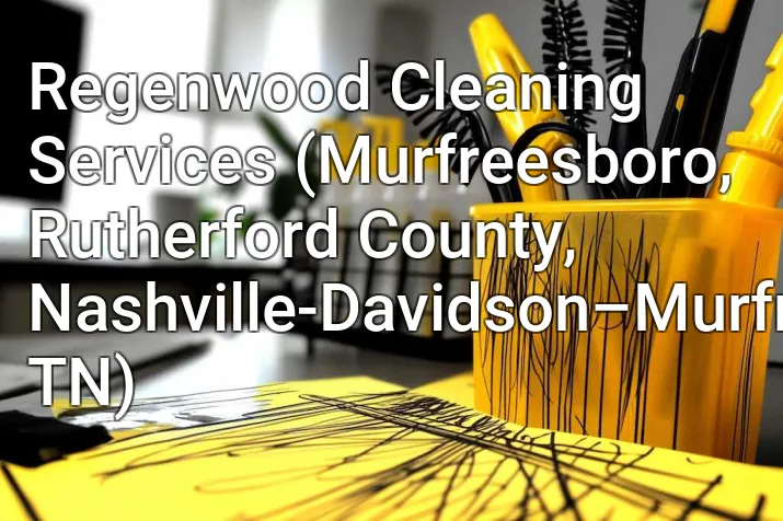 Regenwood Cleaning Services (Murfreesboro, Rutherford County, Nashville-Davidson–Murfreesboro–Franklin, TN)