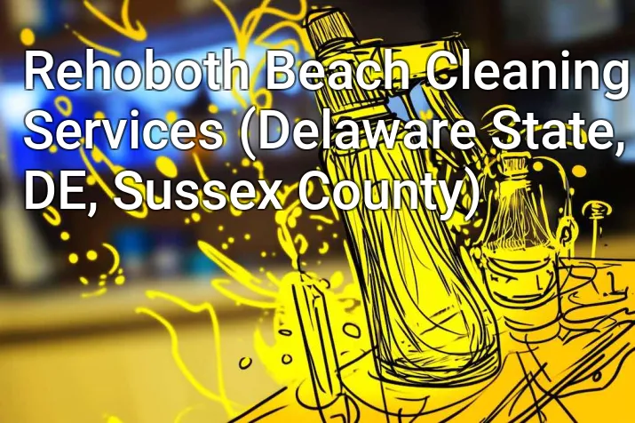 Rehoboth Beach Cleaning Services (Delaware State, DE, Sussex County)