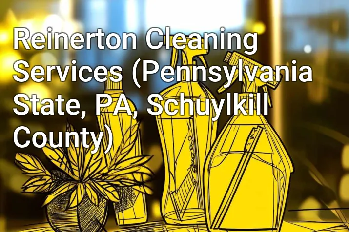 Reinerton Cleaning Services (Pennsylvania State, PA, Schuylkill County)