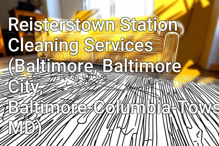 Reisterstown Station Cleaning Services (Baltimore, Baltimore City, Baltimore-Columbia-Towson, MD)