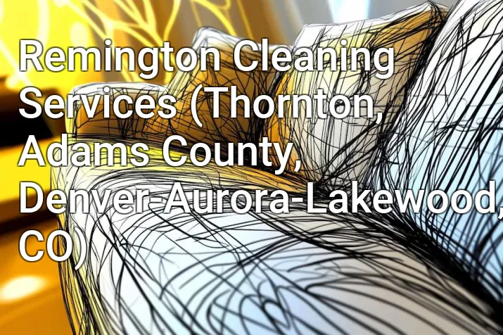 Remington Cleaning Services (Thornton, Adams County, Denver-Aurora-Lakewood, CO)