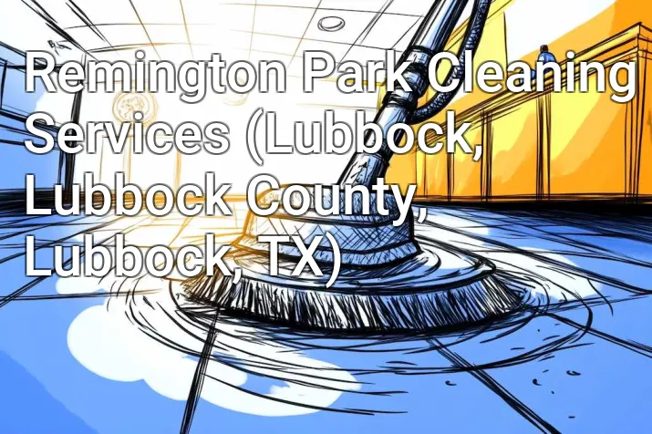 Remington Park Cleaning Services (Lubbock, Lubbock County, Lubbock, TX)